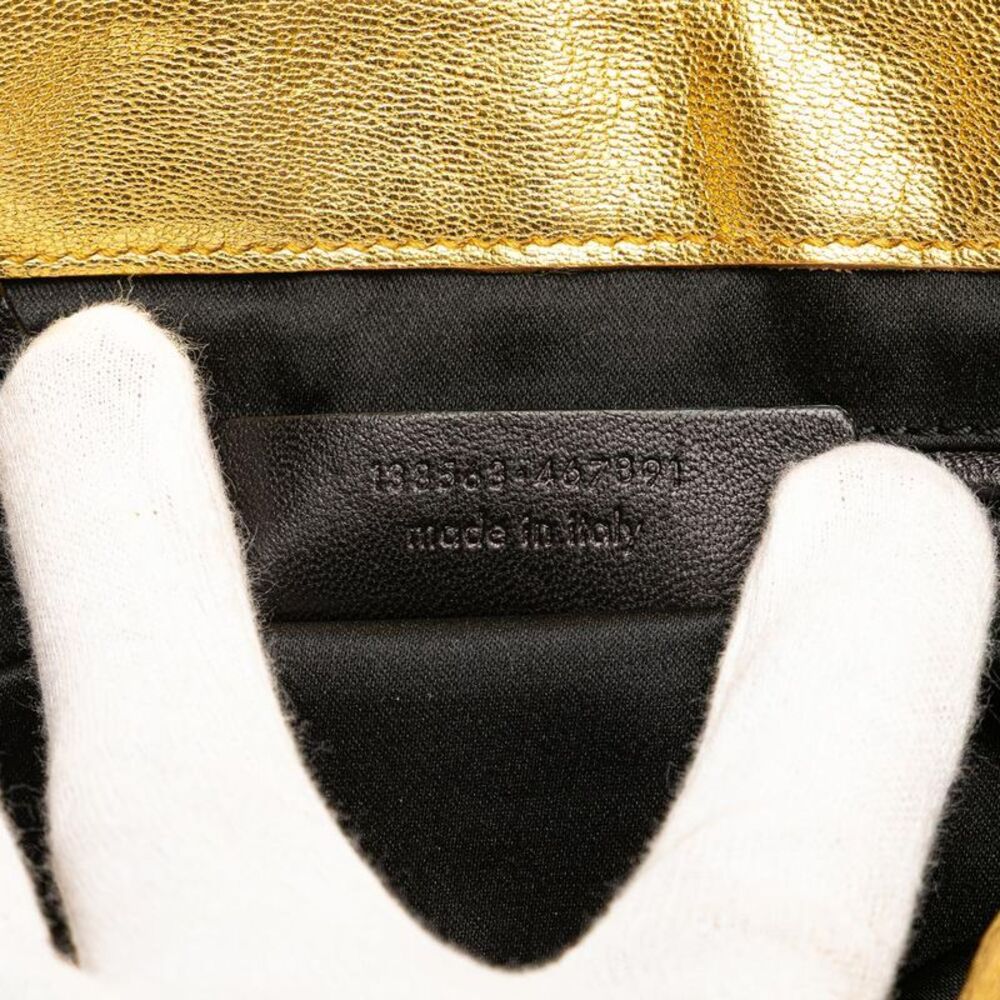 Pre Loved saint laurent Women Gold Shoulder Bag - Picture 7 of 8
